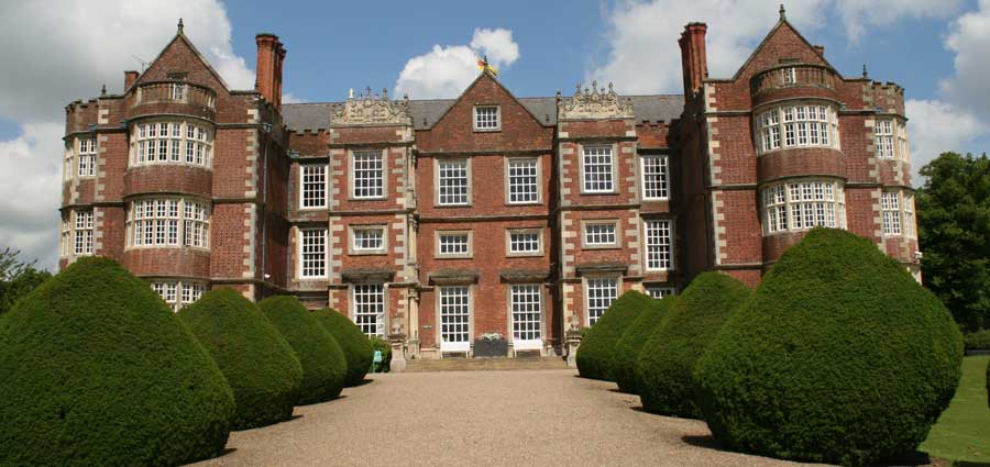 Burton Agnes Hall an Elizabethan stately home 4.5 miles from Petros and the Cross Keys Nafferton East Yorkshire